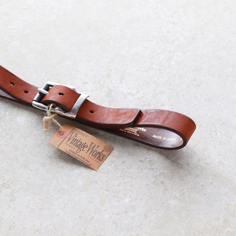 Vintage Works ヴィンテージワークス Leather belt レザーベルト DH5638