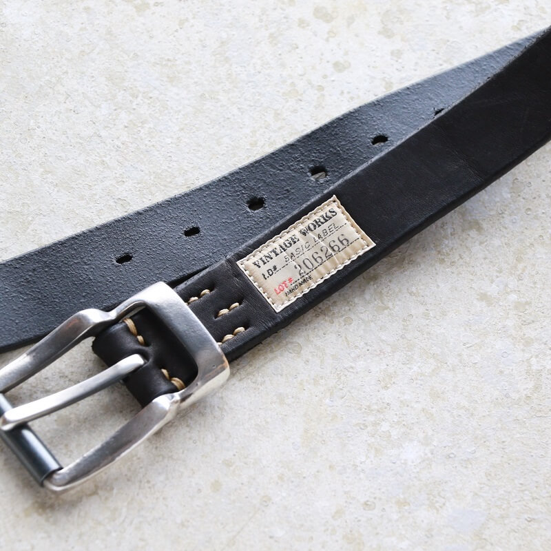 Vintage Works ヴィンテージワークス Leather belt レザーベルト DH5638