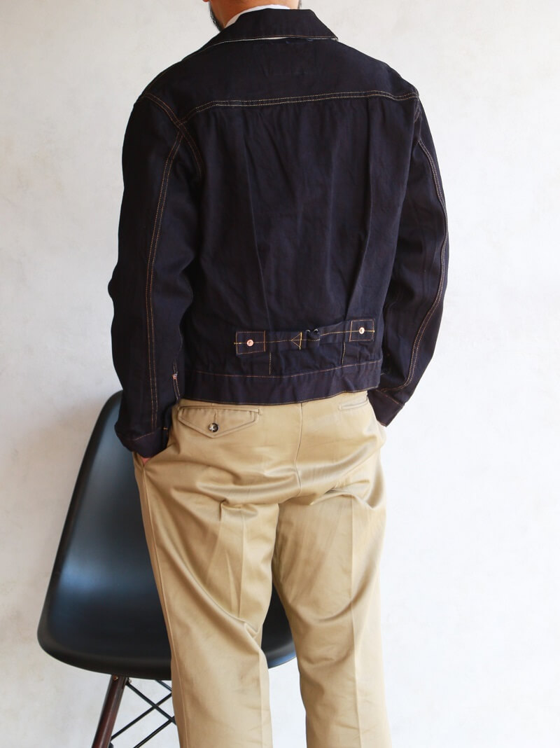 MISTER FREEDOM ミスターフリーダム DOUBLE INDIGO DENIM RANCH BLOUSE ダブルインディゴ デニムランチブラウス