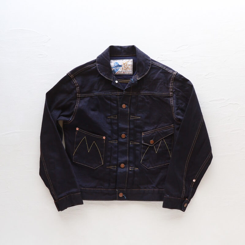 MISTER FREEDOM ミスターフリーダム DOUBLE INDIGO DENIM RANCH BLOUSE ダブルインディゴ デニムランチブラウス