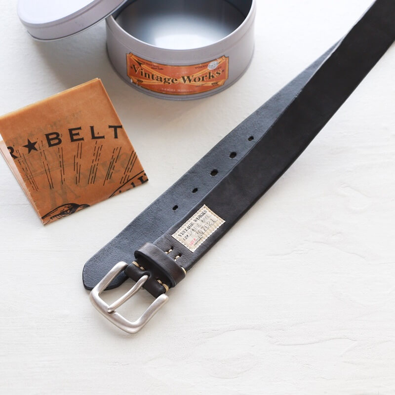 Vintage Works ヴィンテージワークス Leather belt 5Hole レザーベルト 5ホール DH5736