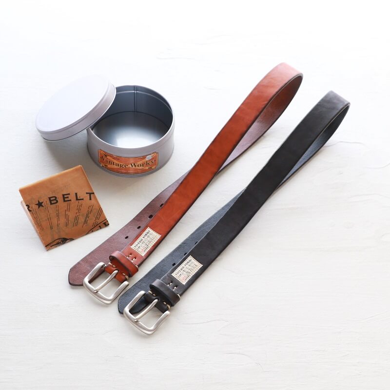 Vintage Works ヴィンテージワークス Leather belt 5Hole レザーベルト 5ホール DH5736