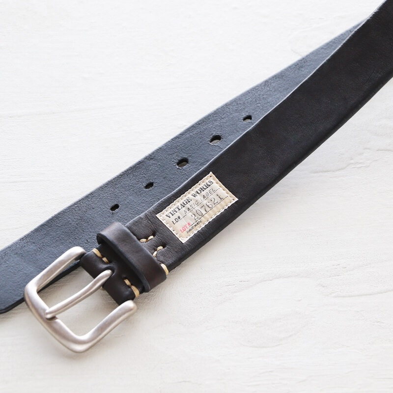 Vintage Works ヴィンテージワークス Leather belt 5Hole レザーベルト 5ホール DH5736