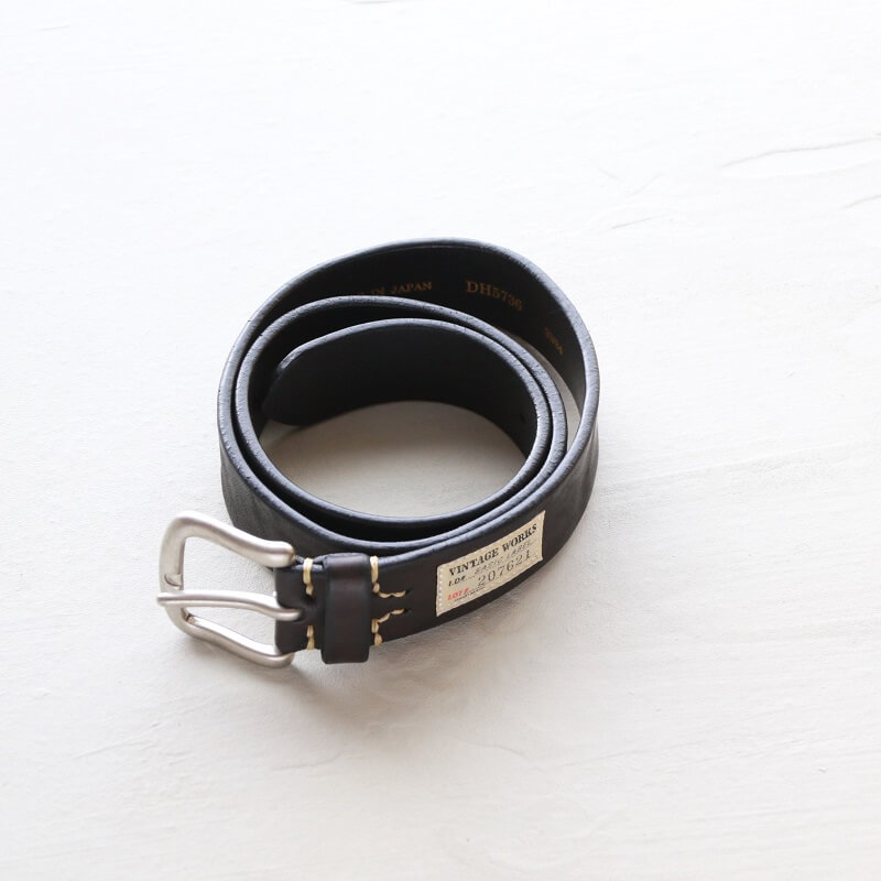 Vintage Works ヴィンテージワークス Leather belt 5Hole レザーベルト 5ホール DH5736