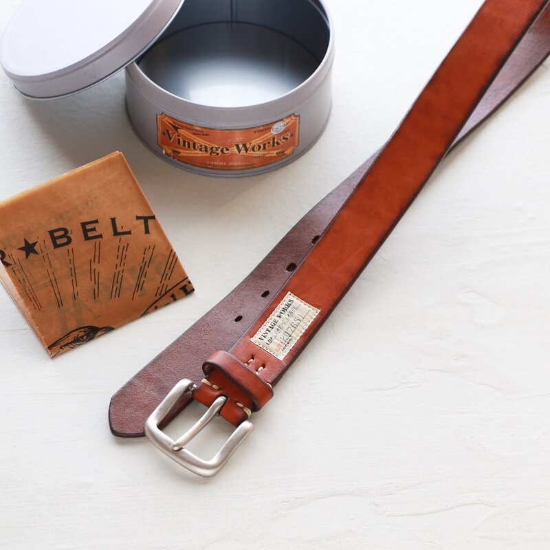 Vintage Works ヴィンテージワークス Leather belt 5Hole レザーベルト 5ホール DH5736