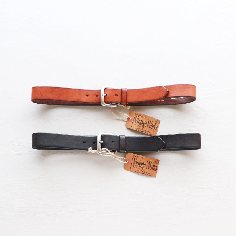 Vintage Works ヴィンテージワークス Leather belt 5Hole レザーベルト 5ホール DH5736