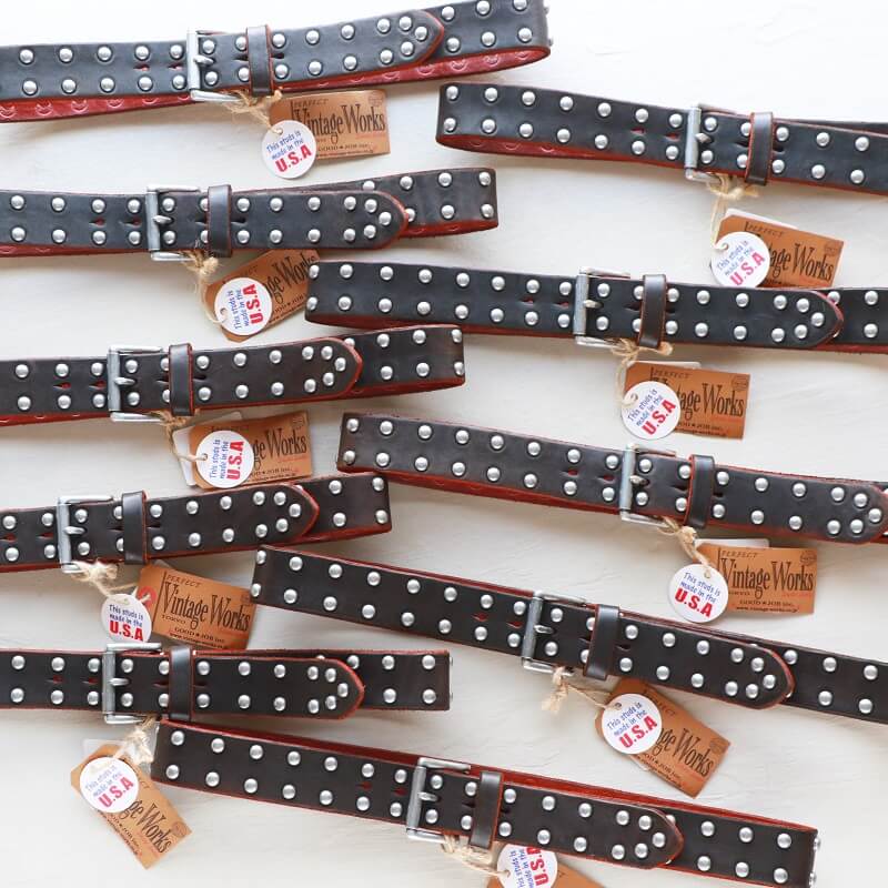 Vintage Works ヴィンテージワークス Leather belt 5Hole Made in USA
