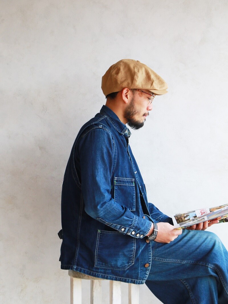 THE H.W.DOG&CO. ザ エイチ ダブリュー ドッグ アンド コー LINEN PK CAP