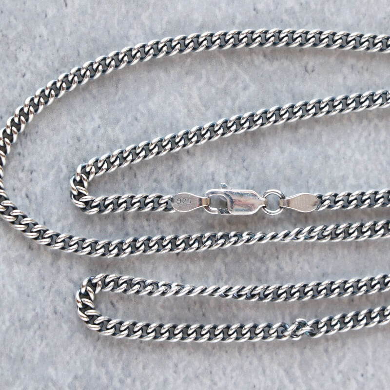 hemlock ヘムロック Silver Chain  60cm キヘイ80 シルバーチェーン 60cm