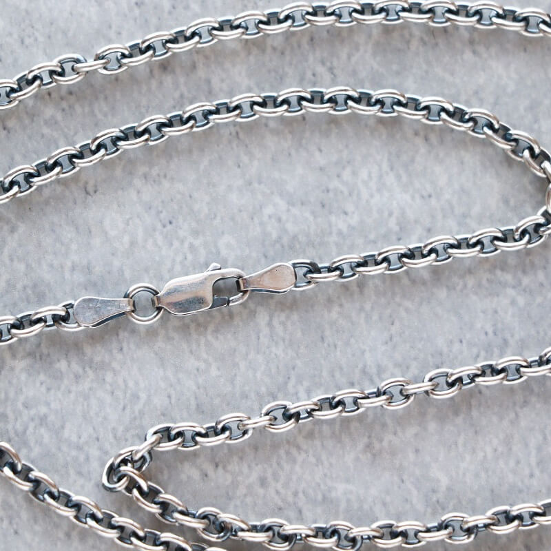 hemlock ヘムロック Silver Chain 60cm アズキ100 シルバーチェーン 60cm