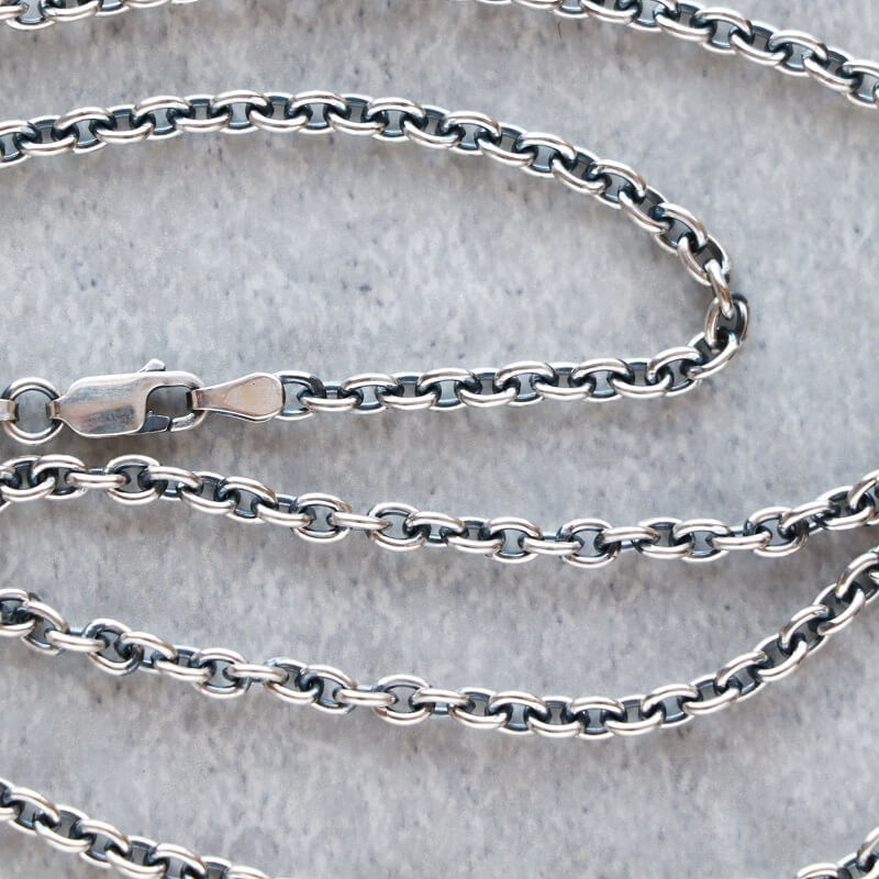 hemlock ヘムロック Silver Chain 60cm アズキ100 シルバーチェーン 60cm