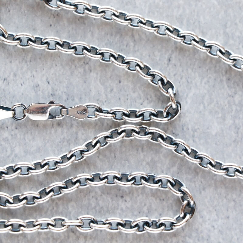 hemlock ヘムロック Silver Chain  50cm アズキ125 シルバーチェーン 50cm