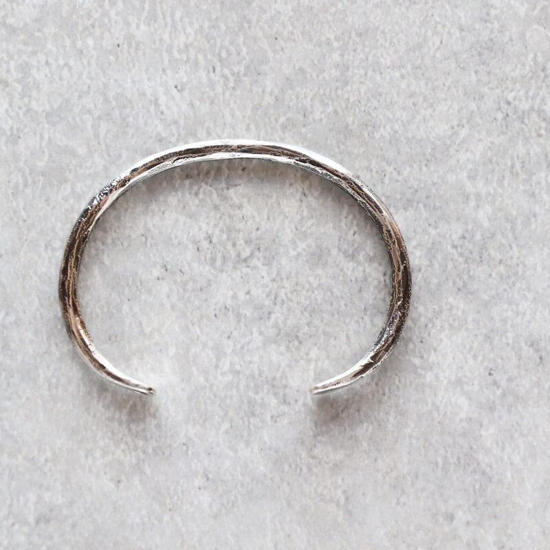 hemlock ヘムロック RB Forged bangle -silver シルバーバングル