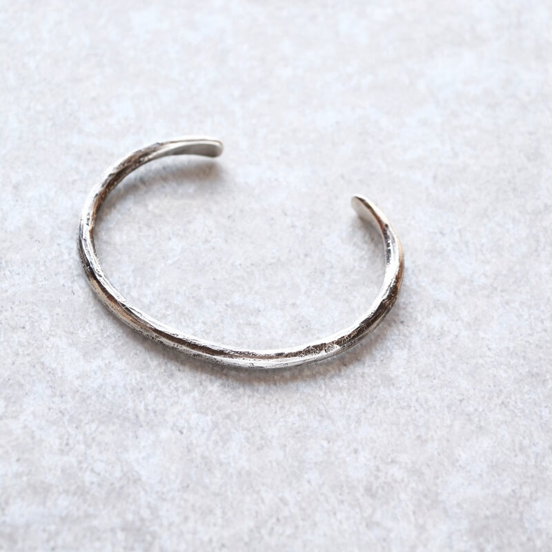 hemlock ヘムロック RB Forged bangle -silver シルバーバングル