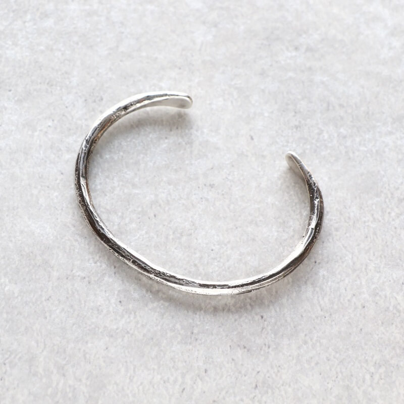 hemlock ヘムロック RB Forged bangle -silver シルバーバングル