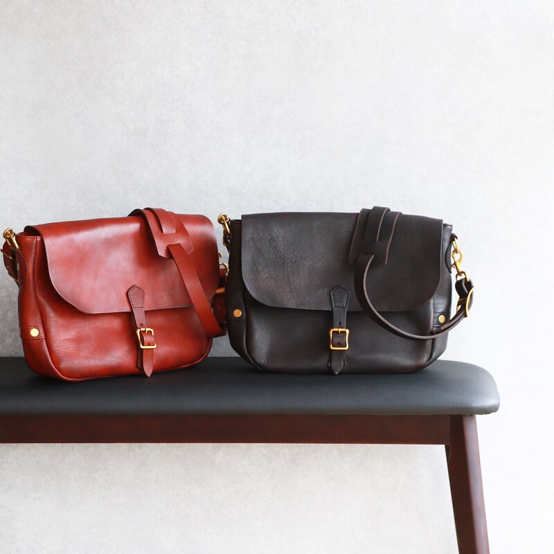 vasco ヴァスコ LEATHER POSTMAN SHOULDER BAG REGULAR レザーポストマンショルダーバッグ レギュラー 刻印ナシ VS-247L