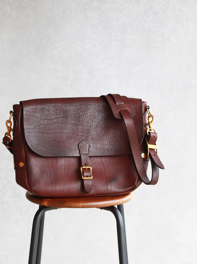 vasco ヴァスコ LEATHER POSTMAN SHOULDER BAG REGULAR レザーポストマンショルダーバッグ レギュラー 刻印ナシ VS-247L