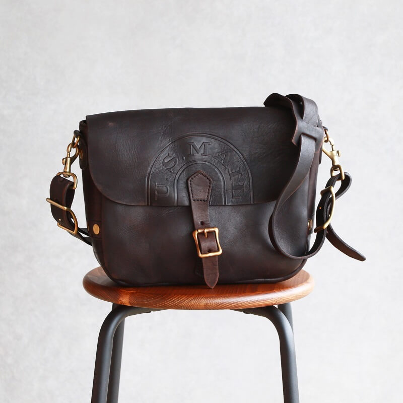 vasco ヴァスコ LEATHER POSTMAN SHOULDER BAG SMALL レザーポストマン