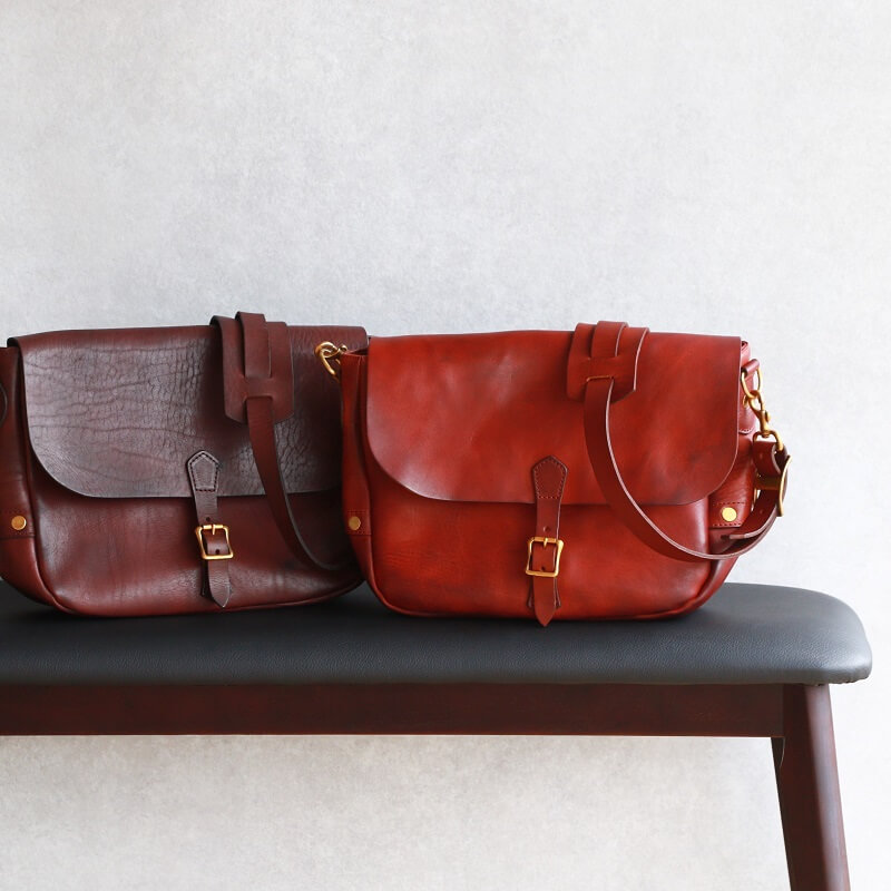 vasco ヴァスコ LEATHER POSTMAN SHOULDER BAG REGULAR レザーポストマンショルダーバッグ レギュラー 刻印ナシ VS-247L