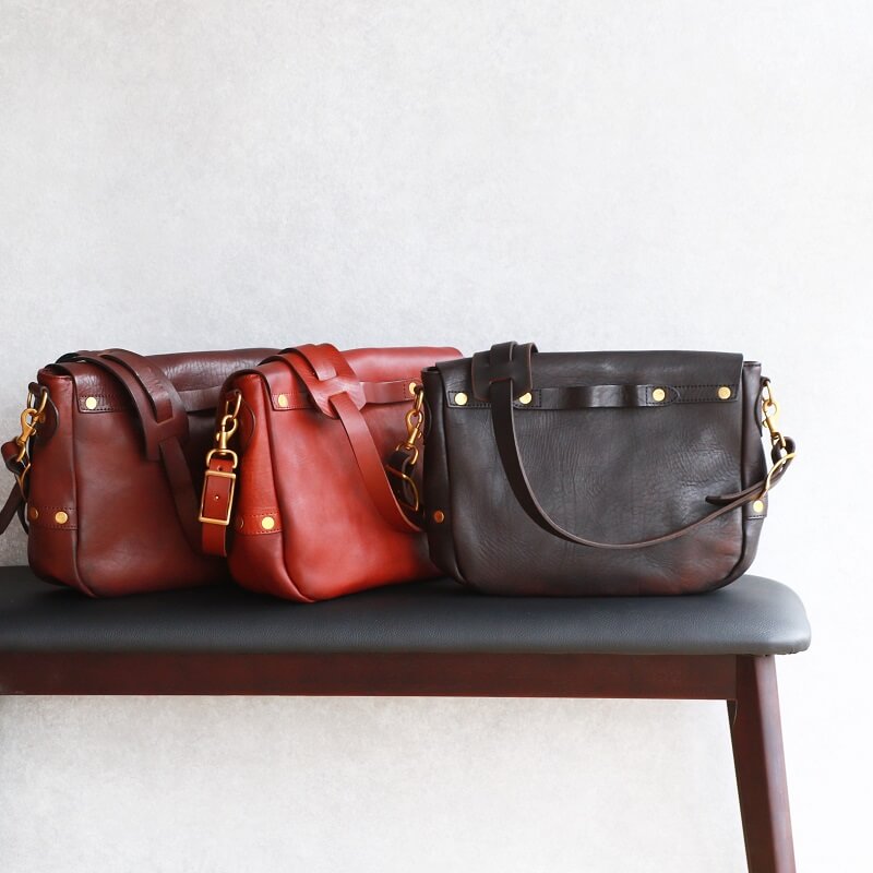 vasco ヴァスコ LEATHER POSTMAN SHOULDER BAG REGULAR レザーポストマンショルダーバッグ レギュラー 刻印ナシ VS-247L