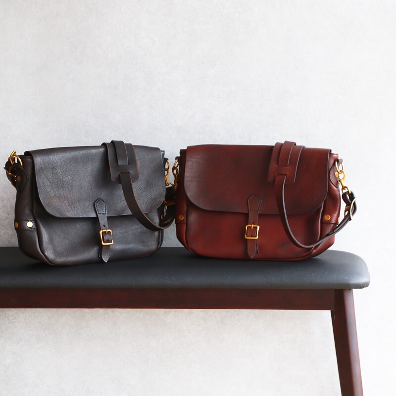 vasco ヴァスコ LEATHER POSTMAN SHOULDER BAG REGULAR レザーポストマンショルダーバッグ レギュラー 刻印ナシ VS-247L