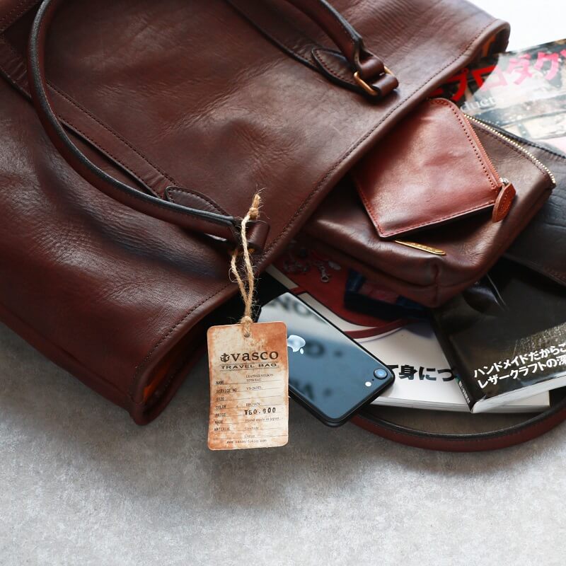 vasco ヴァスコ LEATHER NELSON TOTE BAG レザーネルソントートバッグ VS-263TL