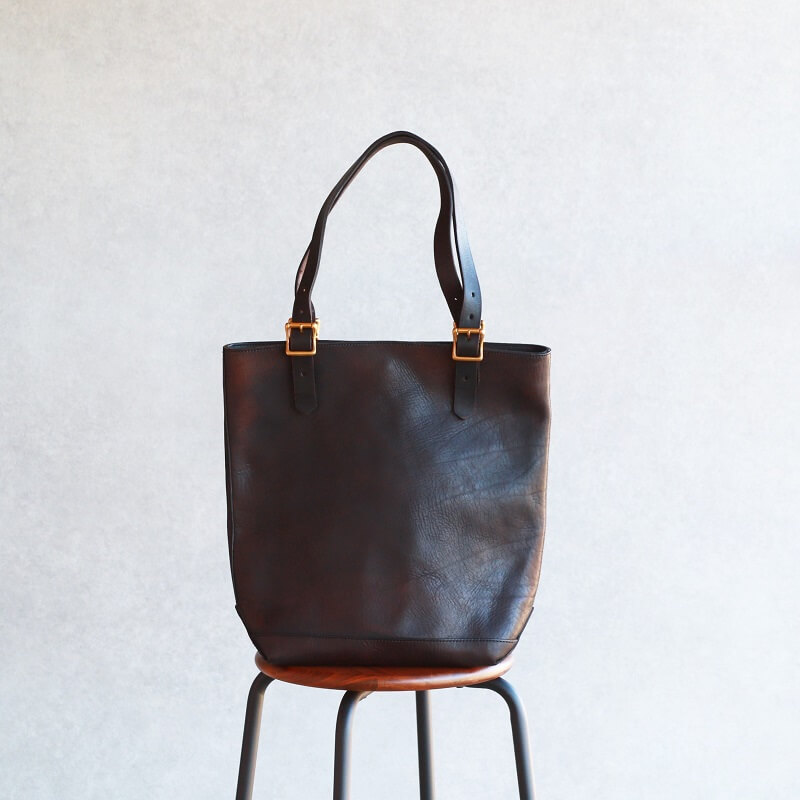 vasco ヴァスコ LEATHER TRAVEL TOTE BAG HEIGHT レザートラベルトートバッグ 縦型 VS-266L