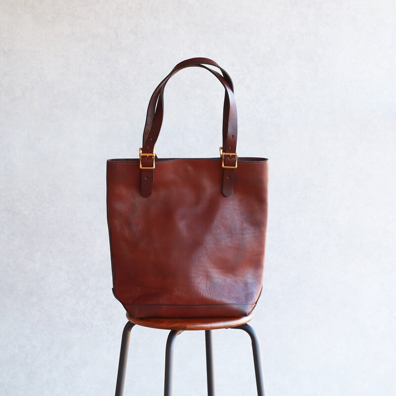 vasco ヴァスコ LEATHER TRAVEL TOTE BAG HEIGHT レザートラベルトートバッグ 縦型 VS-266L