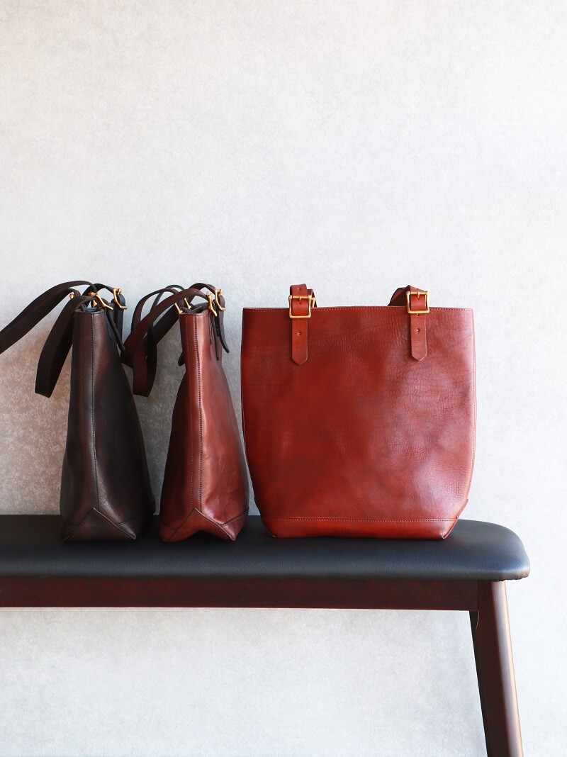 vasco ヴァスコ LEATHER TRAVEL TOTE BAG HEIGHT レザートラベルトートバッグ 縦型 VS-266L