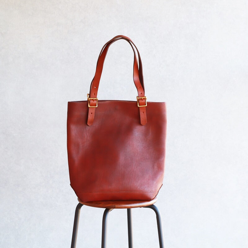 vasco ヴァスコ LEATHER TRAVEL TOTE BAG HEIGHT レザートラベルトートバッグ 縦型 VS-266L