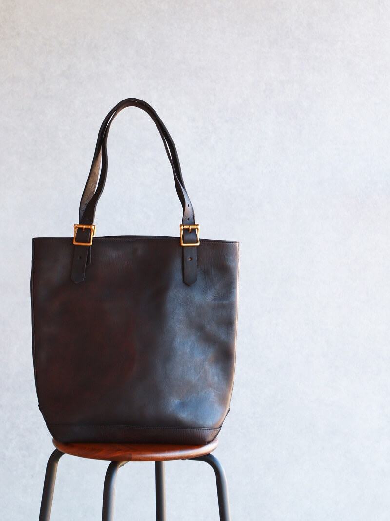 vasco ヴァスコ LEATHER TRAVEL TOTE BAG HEIGHT レザートラベルトートバッグ 縦型 VS-266L