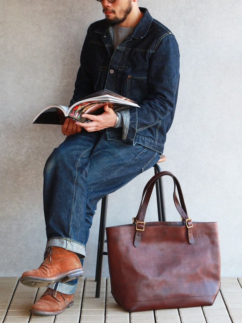 vasco ヴァスコ LEATHER TRAVEL TOTE BAG LARGE レザートラベルトートバッグ ラージ VS-264L