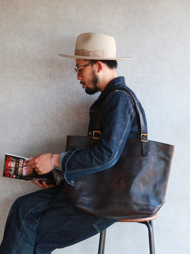 vasco ヴァスコ LEATHER TRAVEL TOTE BAG LARGE レザートラベルトートバッグ ラージ VS-264L