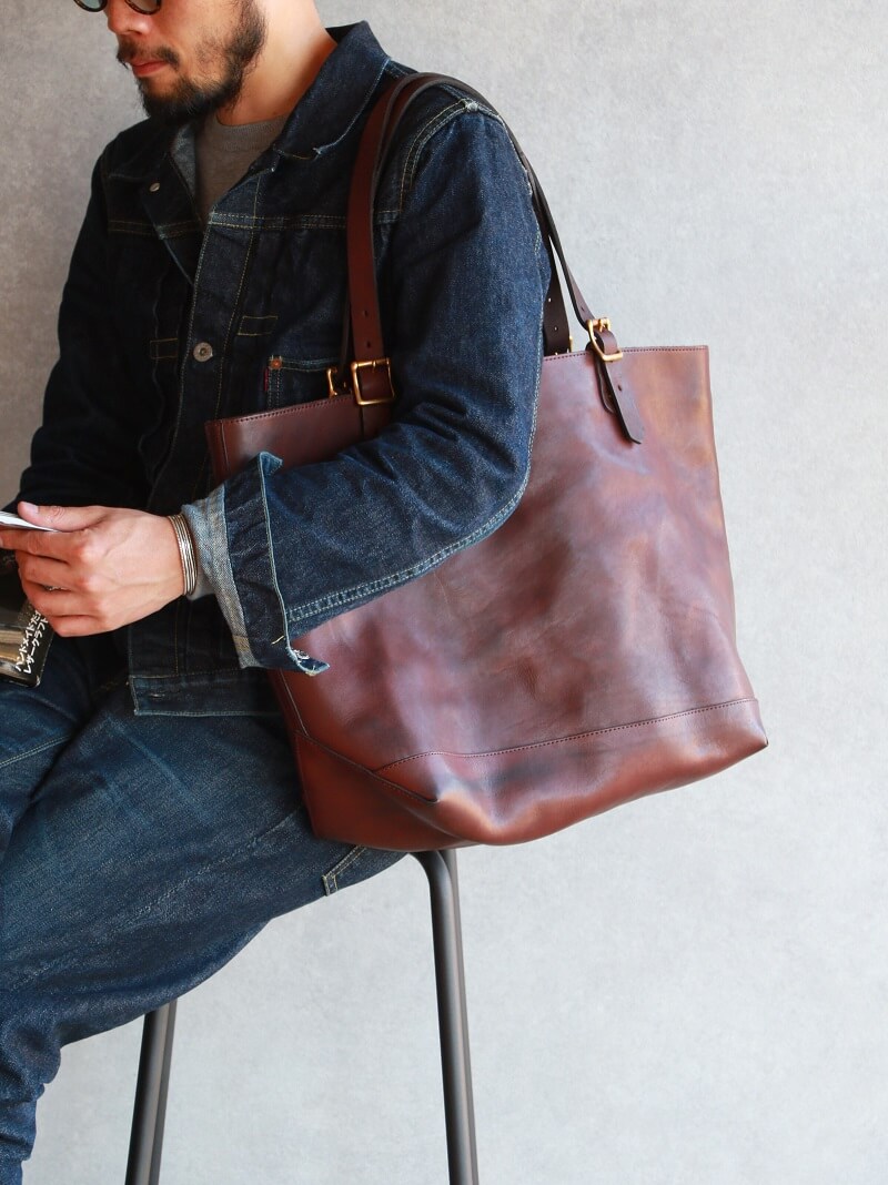 vasco ヴァスコ LEATHER TRAVEL TOTE BAG LARGE レザートラベルトートバッグ ラージ VS-264L