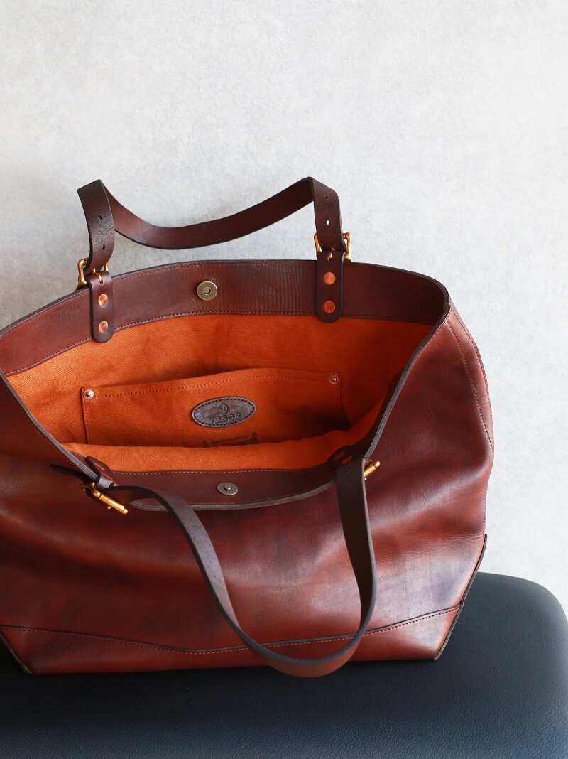 vasco ヴァスコ LEATHER TRAVEL TOTE BAG LARGE レザートラベルトートバッグ ラージ VS-264L