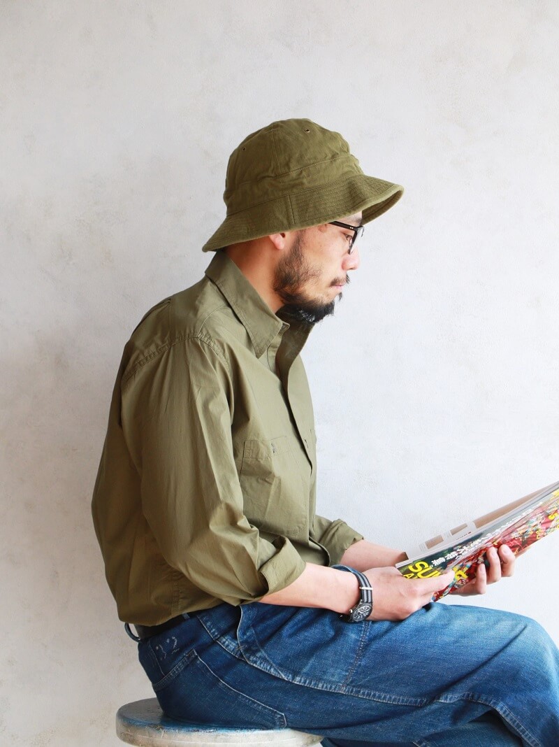 Buzz Rickson's バズリクソンズ HATS,HERRINGBONE TWILL HAT HBT アーミーハット BR02667