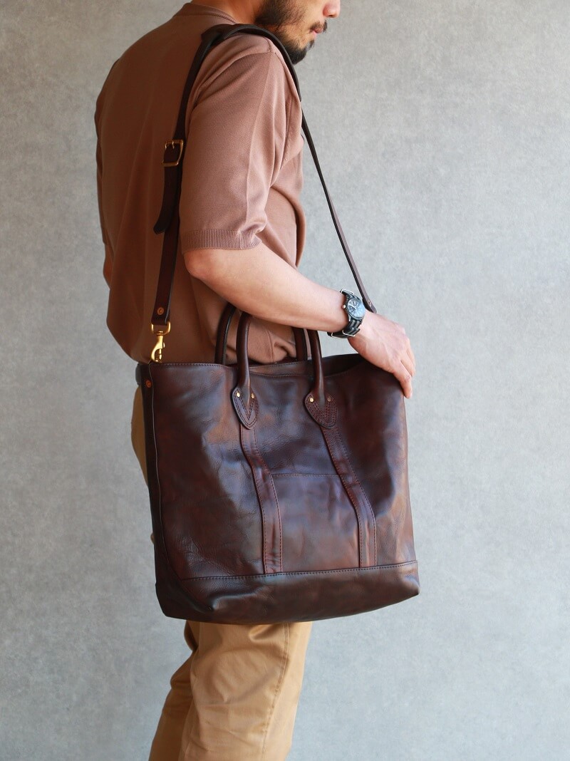 vasco ヴァスコ LEATHER BOAT TOTE BAG レザーボートトートバッグ VS-264TL