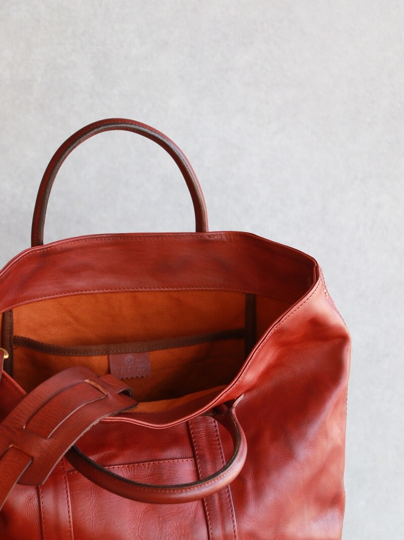 vasco ヴァスコ LEATHER BOAT TOTE BAG レザーボートトートバッグ VS-264TL