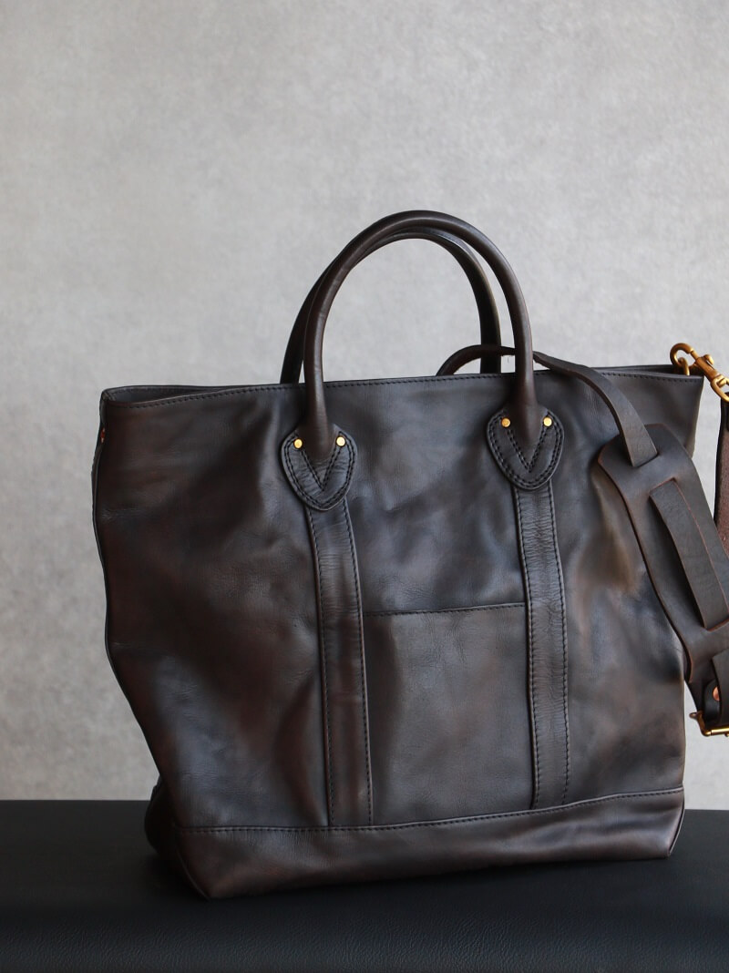 vasco ヴァスコ LEATHER BOAT TOTE BAG レザーボートトートバッグ VS-264TL