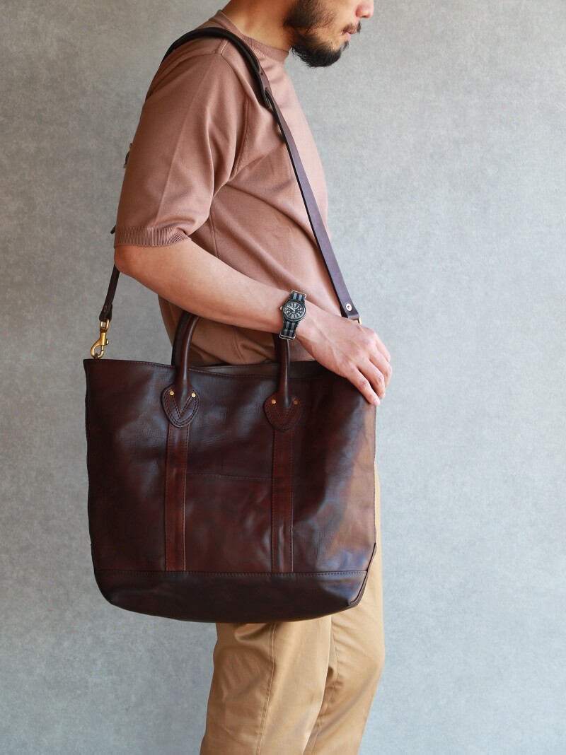 vasco ヴァスコ LEATHER BOAT TOTE BAG レザーボートトートバッグ VS-264TL