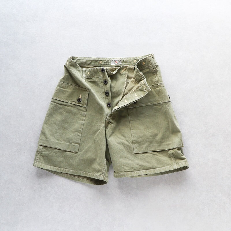 Buzz Rickson's バズリクソンズ U.S MARINE CORPS HERIRINGBONE SHORTS モンキーショーツ