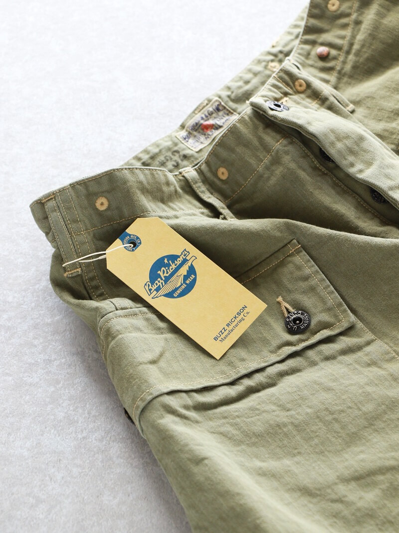 Buzz Rickson's バズリクソンズ U.S MARINE CORPS HERIRINGBONE SHORTS モンキーショーツ