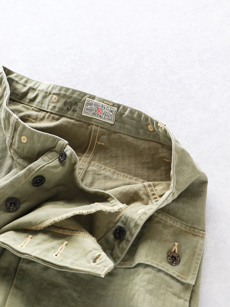 Buzz Rickson's バズリクソンズ U.S MARINE CORPS HERIRINGBONE SHORTS モンキーショーツ