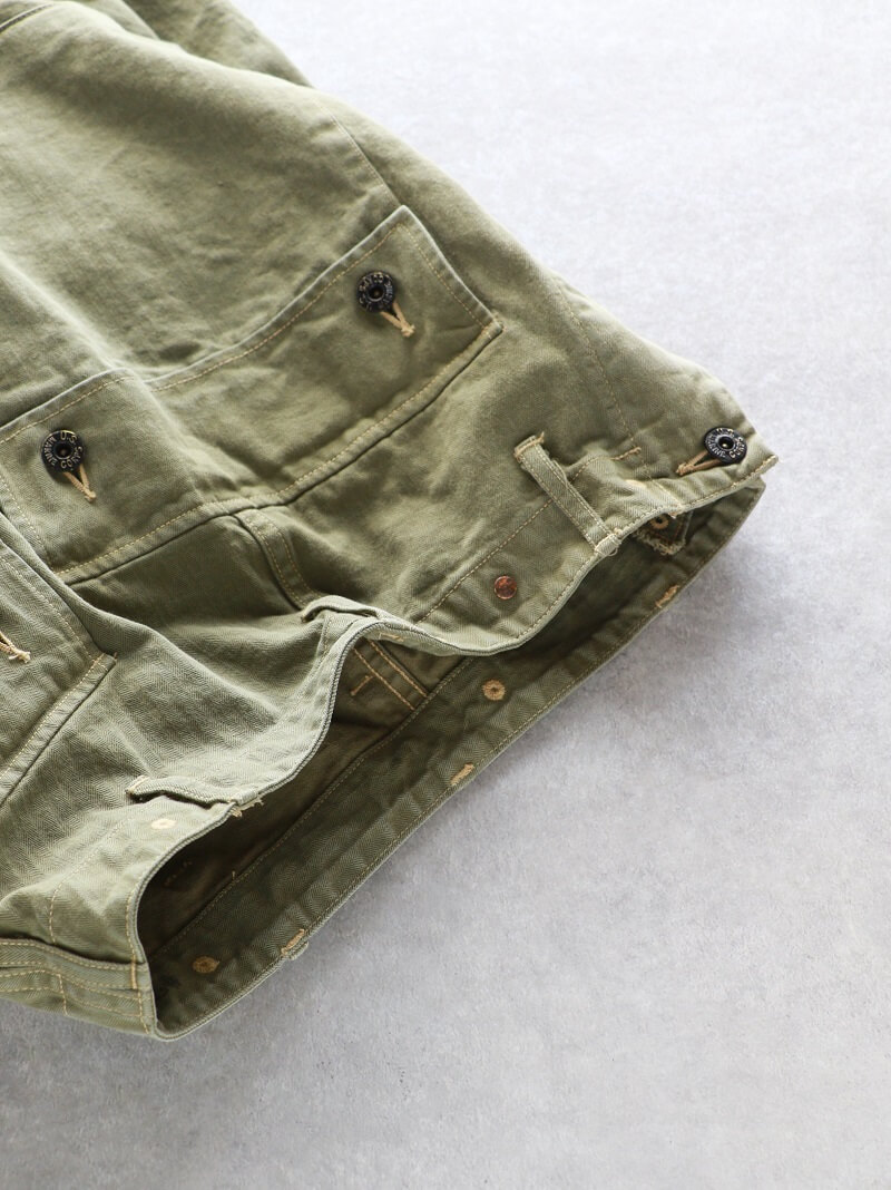 Buzz Rickson's バズリクソンズ U.S MARINE CORPS HERIRINGBONE SHORTS モンキーショーツ