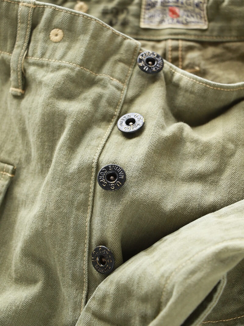 Buzz Rickson's バズリクソンズ U.S MARINE CORPS HERIRINGBONE SHORTS モンキーショーツ