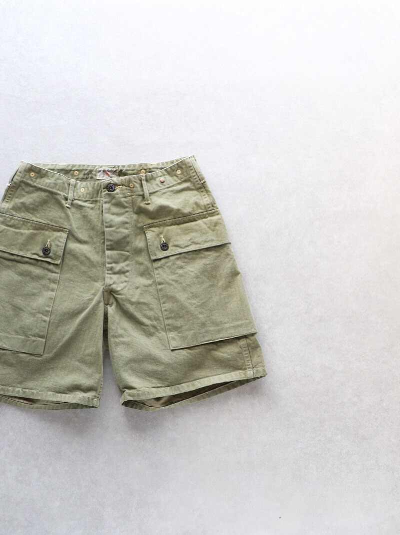 Buzz Rickson's バズリクソンズ U.S MARINE CORPS HERIRINGBONE SHORTS モンキーショーツ