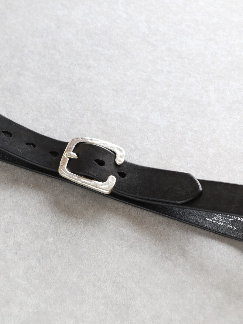 Vintage Works ヴィンテージワークス Leather belt 7Hole 925sv Special Edition レザーベルト 7ホール DH5536