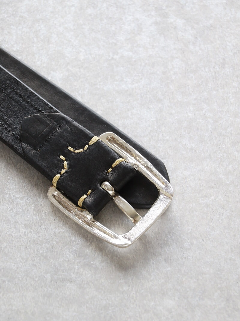 Vintage Works ヴィンテージワークス Leather belt 7Hole 925sv Special Edition レザーベルト 7ホール DH5536