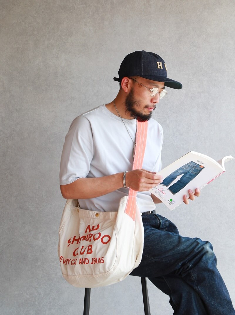 TCB jeans TCBジーンズ Brand-News Paper Bag プリント ニュースペーパーバッグ