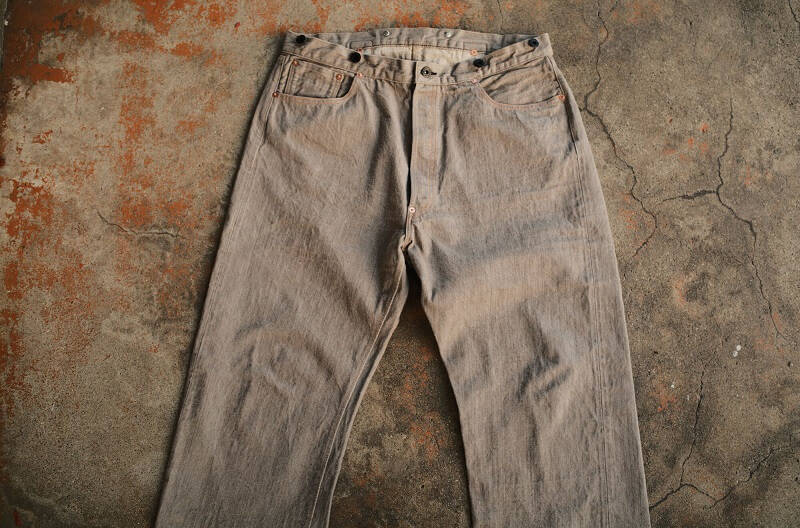 TCB jeans TCBジーンズ Two Cat's Waist Overall Logwood Brown ウエストオーバーオール ログウッドブラウン